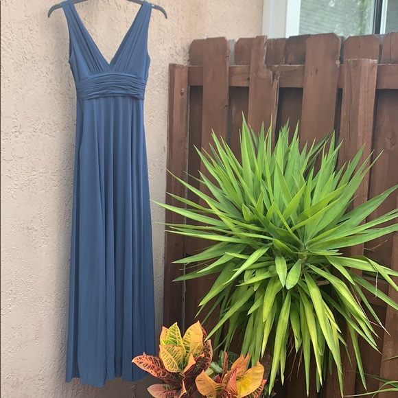 Bcbgmaxazria Jeweled Long Evening Dress Petite XSP - Picture 4 of 7